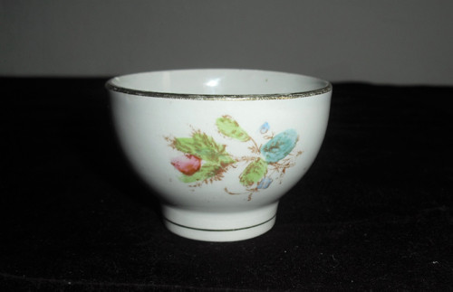 Starožitná porcelánová MISTIČKA, ruční malba — foto 1