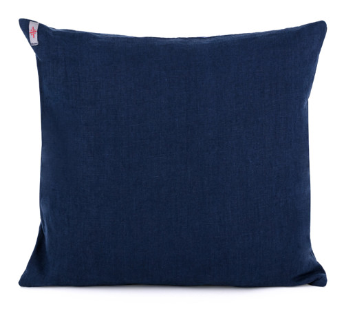 Povlak dekorační na polštář Navy Washed 50x50
