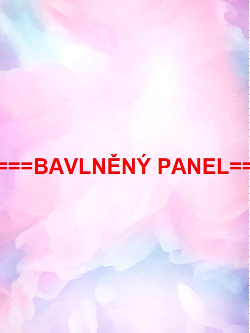 Bavlněný panel 75x100 cm - SKLADEM