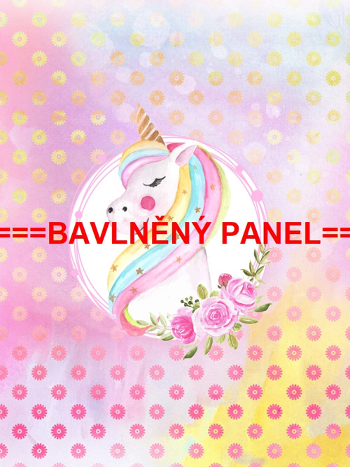 Bavlněný panel 75x100 cm - SKLADEM