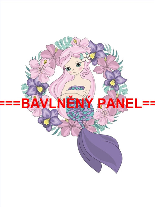Bavlněný panel 75x100 cm - SKLADEM — foto 1