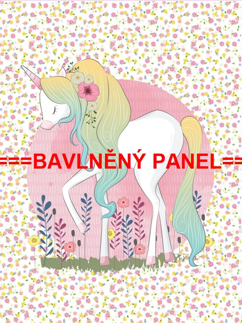 Bavlněný panel 75x100 cm - SKLADEM