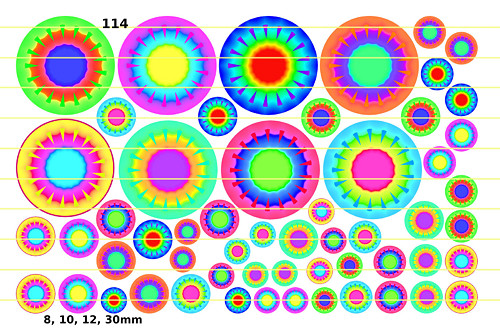Č.114 - 8, 10, 12, 30mm — foto 1