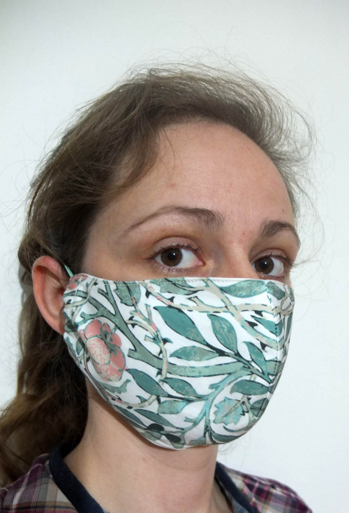 Hygienická rouška Růžový keř — foto 1