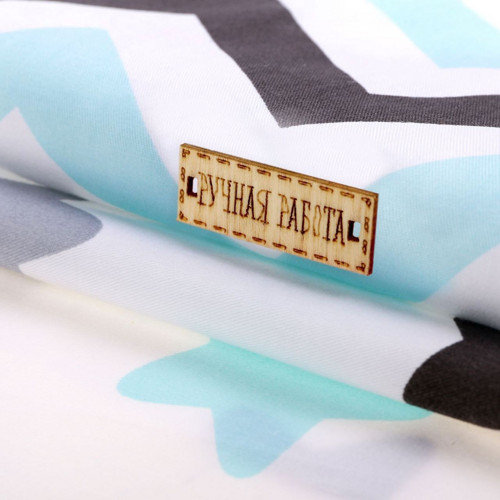 Bavlněné látky pro patchwork, sada - "tichá noc", — foto 1