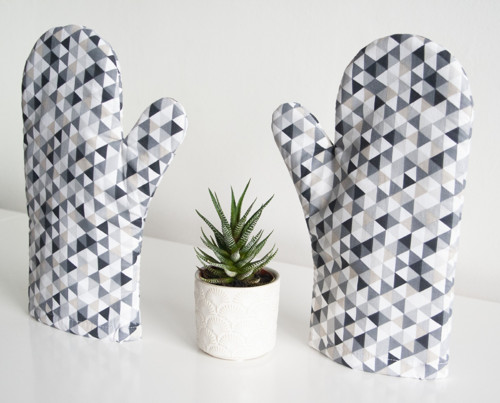 Chňapky MOSAIC BEIGE-GRAY — foto 1