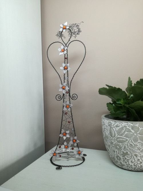 Anděl drátovaný 35 cm — foto 1