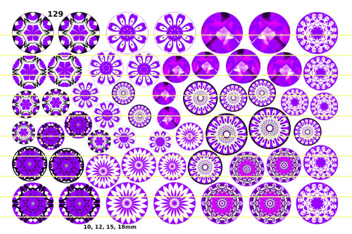 Č.129 - 10, 12, 15, 18mm