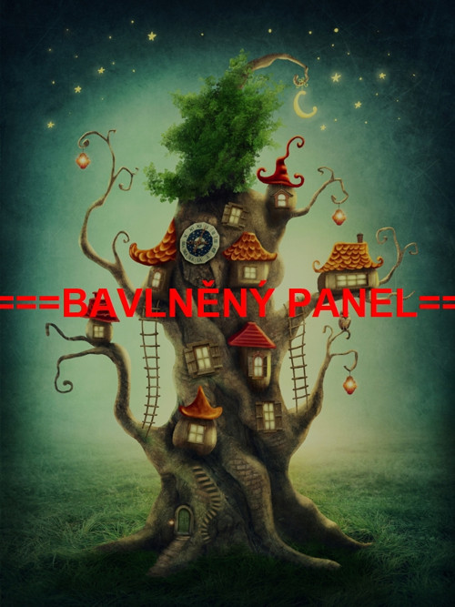 Bavlněný panel 26x35 cm - skladem