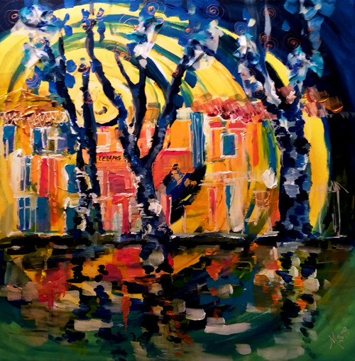 La nuit de pleine lune a Cucuron