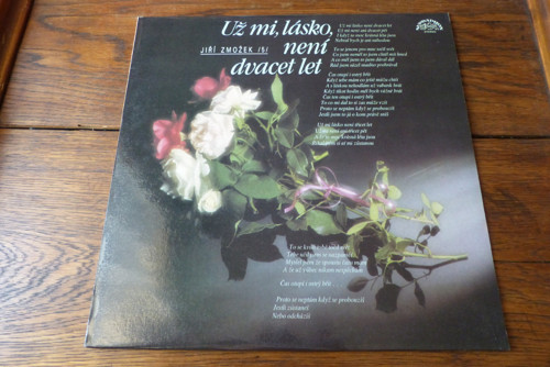 LP Jiří Zmožek - Už mi, lásko, není dvacet let