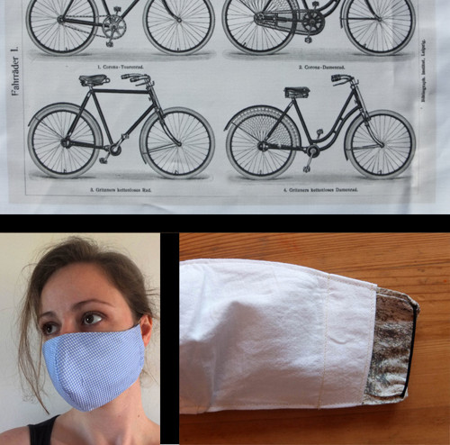 Hygienická rouška Bicykly — foto 1