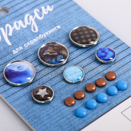Nýtky na scrapbooking, sada "Man rules", — foto 1