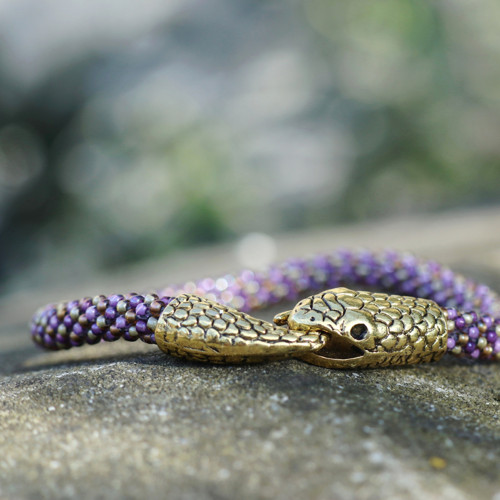 Violet snake, náramek — foto 1