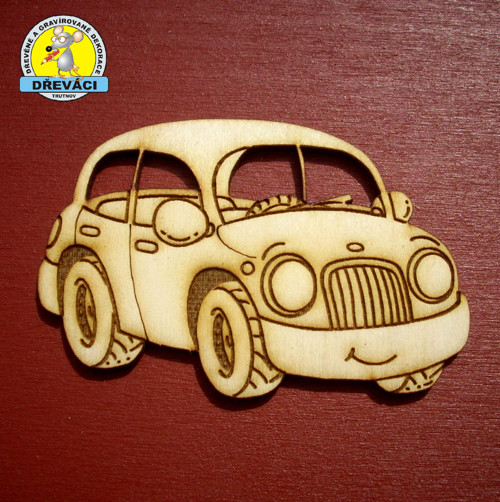 Vybarvi si magnet - AUTO....KV0292