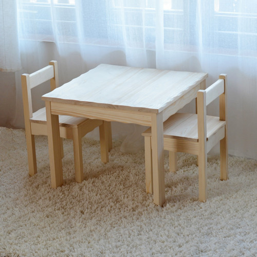 Dětský stolek - přírodní — foto 1