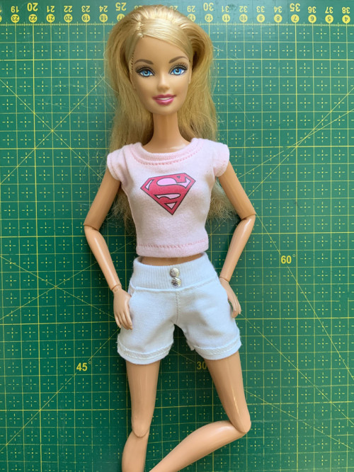 Šortky pro barbie — foto 1