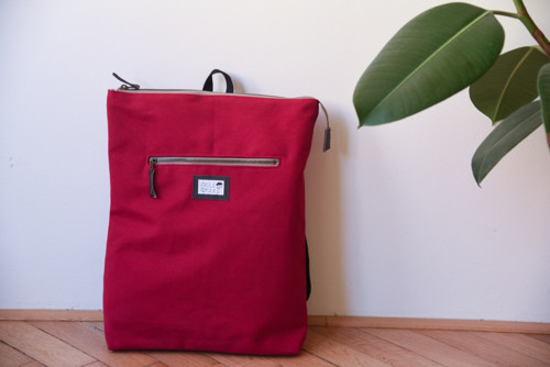 JUSTBACKPACK - batoh - červený — foto 1