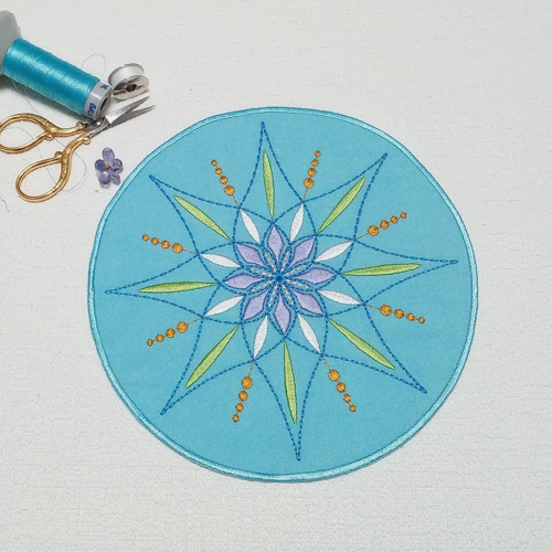 Aplikace Mandala XXL JEDINÝ KUS