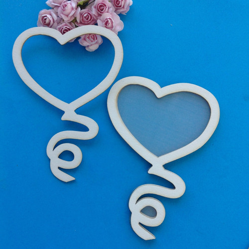 Dekorace shaker 11,5 x 8 cm ,chipboard (CHD)