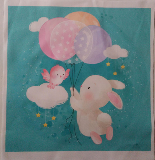 Bavlněná látka - panel 35 x 35 cm