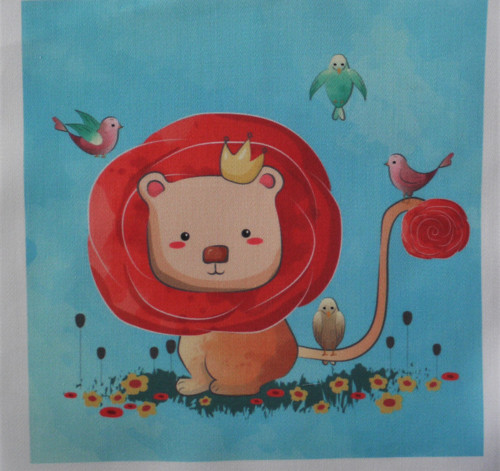 Bavlněná látka - panel 20 x 20 cm