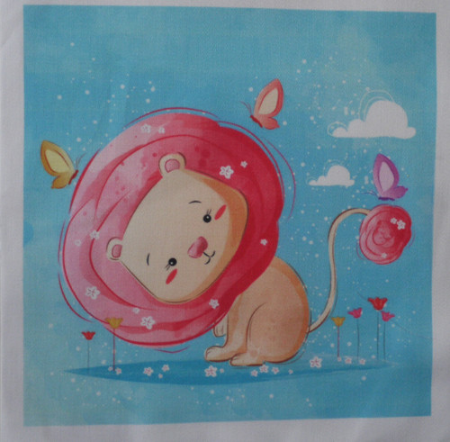 Bavlněná látka - panel 20 x 20 cm