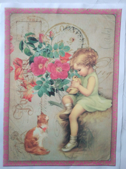 Bavlněný panel 25 x 35 cm