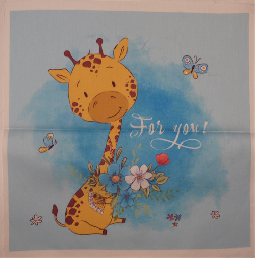 Bavlněná látka - panel 30 x 30 cm