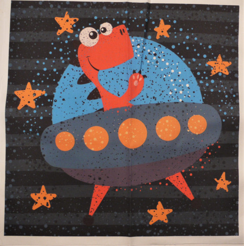 Bavlněná látka - panel 35 x 35 cm — foto 1