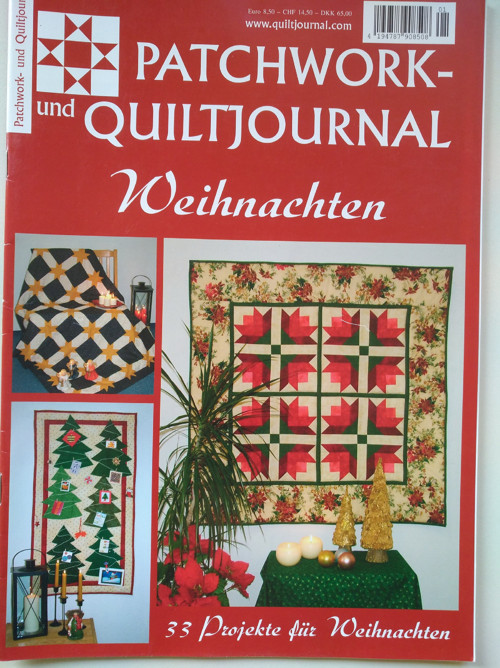 Patchwork und Quiltjournal Weihnachten