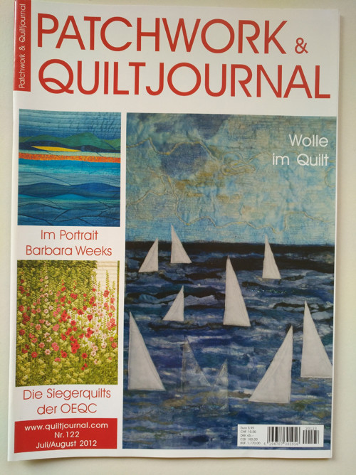 Patchwork und Quiltjournal 122 Wolle im Quilt