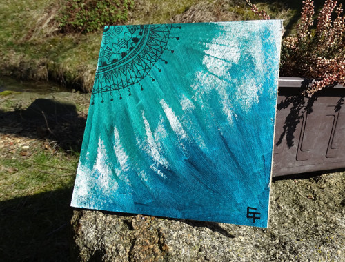Mandala zelená