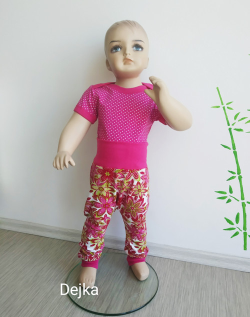 Dětské turky květy vel. 80 — foto 1