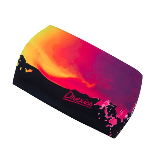 Drexiss funkční čelenka FIRE - BLACK