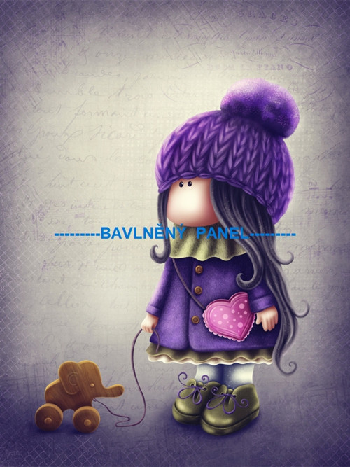 Bavlněný panel 11x15 cm - skladem