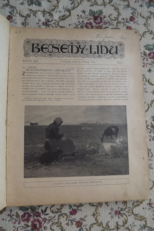 Besedy lidu - XXV. ročník - r. 1916