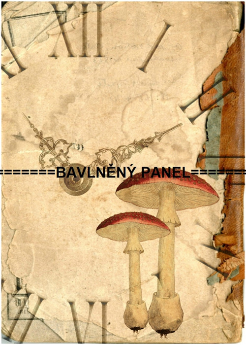 Bavlněný panel 14x20cm