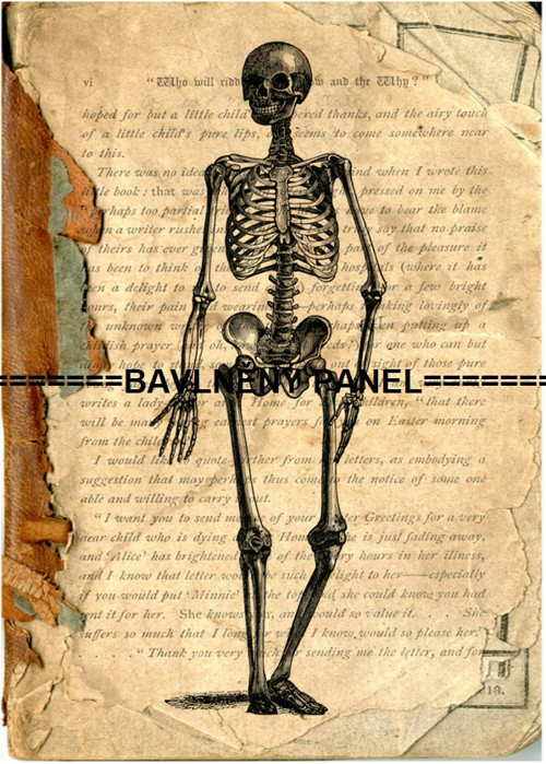 Bavlněný panel 14x20cm