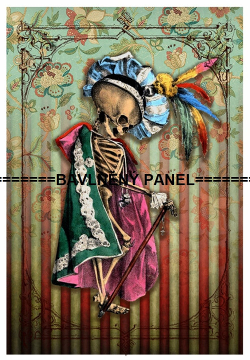 Bavlněný panel 14x20cm