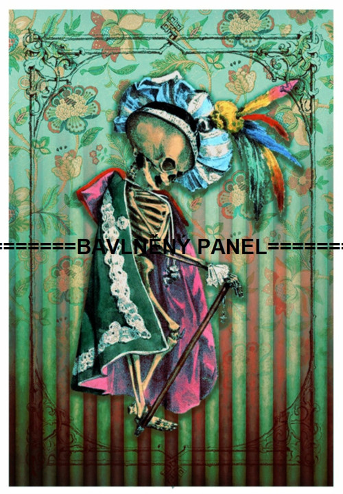 Bavlněný panel 14x20cm
