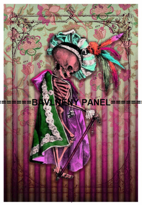Bavlněný panel 14x20cm — foto 1