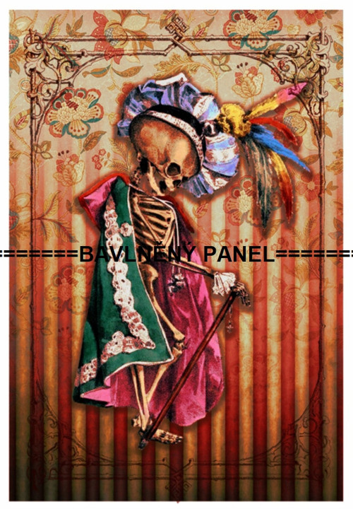 Bavlněný panel 14x20cm — foto 1