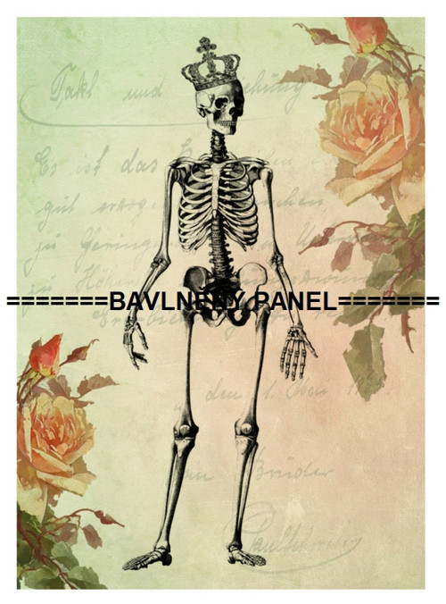 Bavlněný panel 14x20cm