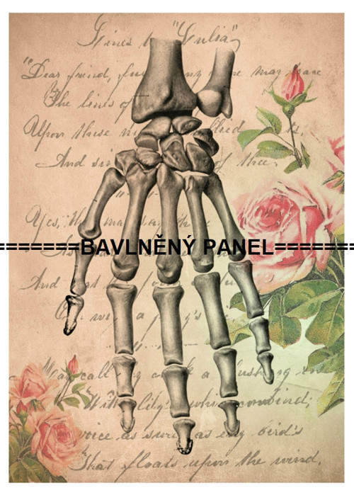 Bavlněný panel 14x20cm — foto 1