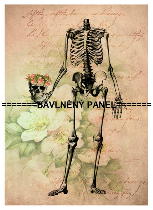 Bavlněný panel 14x20cm