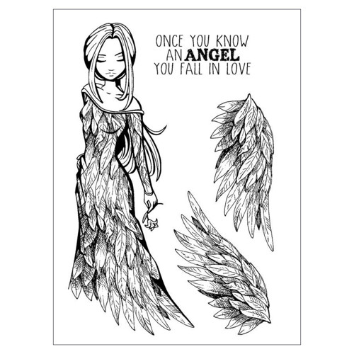Silikonová razítka - Angel — foto 1