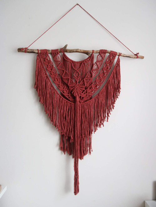 Macramé nástěnný závěs velký — foto 1