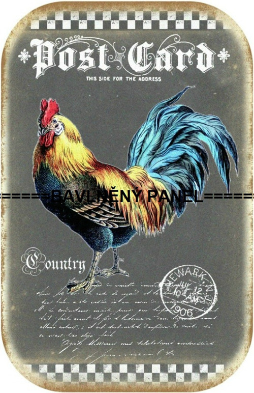 Bavlněný panel 14x20cm — foto 1