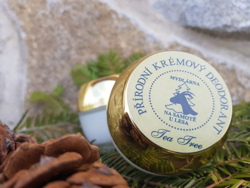Přírodní krémový deodorant Tea Tree